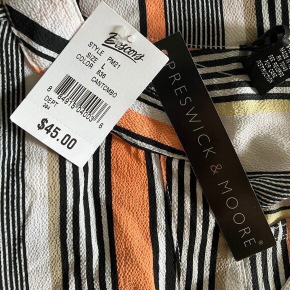 NWT Preswick & Moore Button Down Shirt Size: Large - Picture 7 of 7